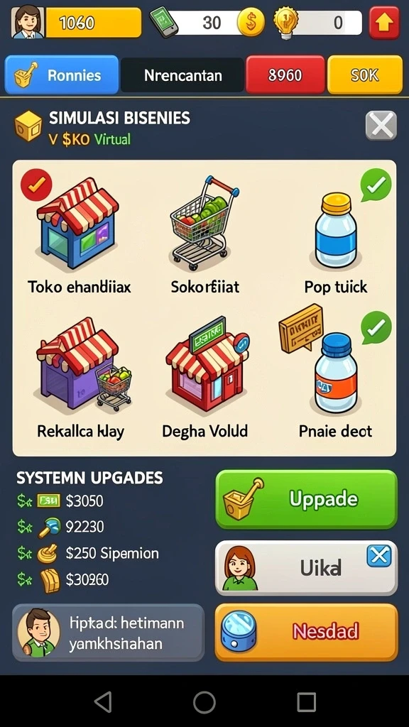 Halaman katalog dengan daftar aplikasi yang tersusun rapi.